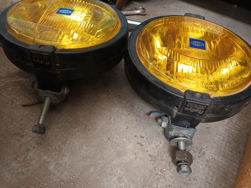 Paire phares jaune - ,