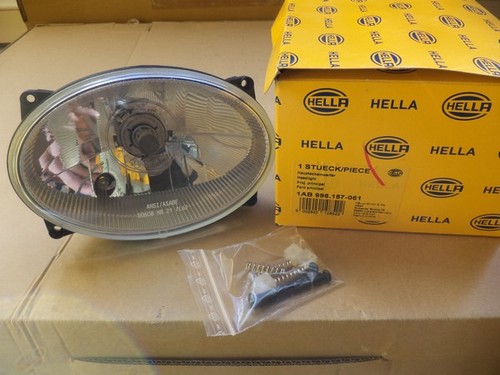 He162 phare oval hella 12v - n°he162,